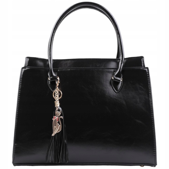 Torebka damska shopper na ramię WIZYTOWE SHOPPERKI MIEJSKIE KLASYCZNE