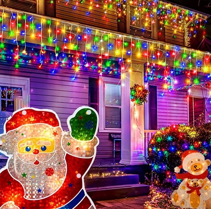 Sople FLASH 300 KOLOROWE Lampki choinkowe Multikolor z Flashem