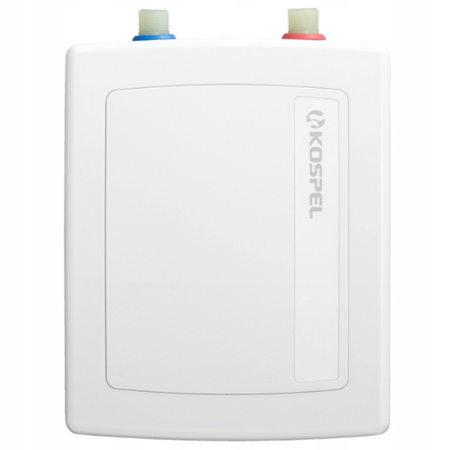 UNIWERSALNY PRZEPŁYWOWY PODGRZEWACZ WODY 6,2 KW KOSPEL EPO2 AMICUS GÓRA/DÓŁ