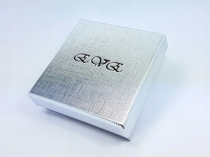 ŁAŃCUSZEK NASZYJNIK CELEBRYTKA KRZYŻYK ZE SREBRA PRÓBY 925 RODOWANEGO