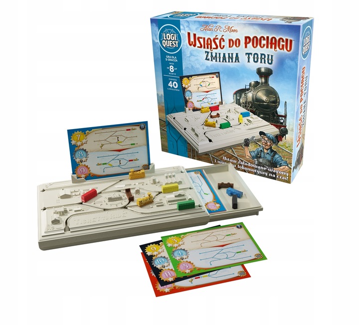 Gra LOGIQUEST: WSIĄŚĆ DO POCIĄGU - ZMIANA TORU