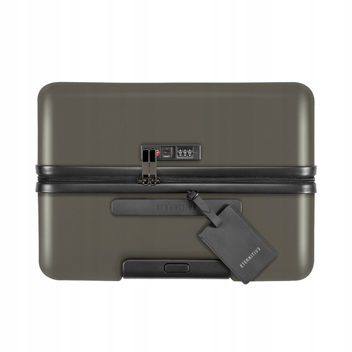 ETERNITIVE Walizka średnia, Poliwęglan & ABS, Koła 360°, Zamek TSA, 64L