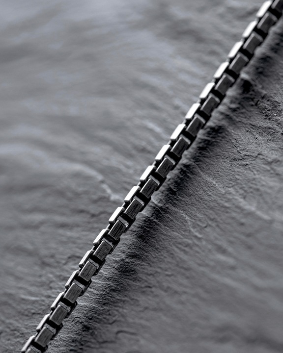 ŁAŃCUSZEK SREBRNY MĘSKI 925 NASZYJNIK - splot WENECJA 60