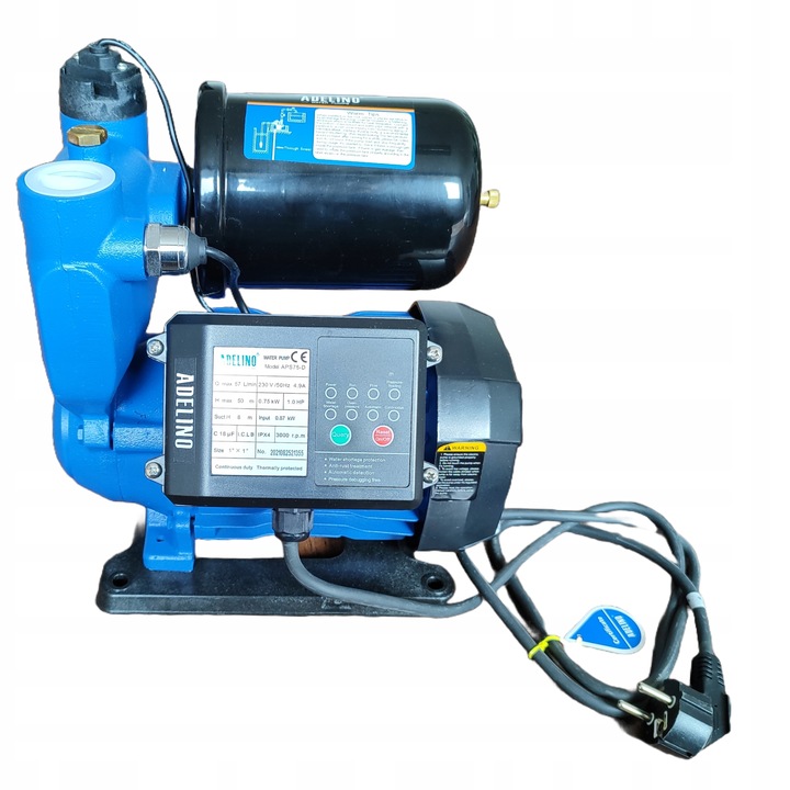 POMPA HYDROFOROWA + hydrofor APS75D 4500 l/h ENERGOOSZCZĘDNA CICHA