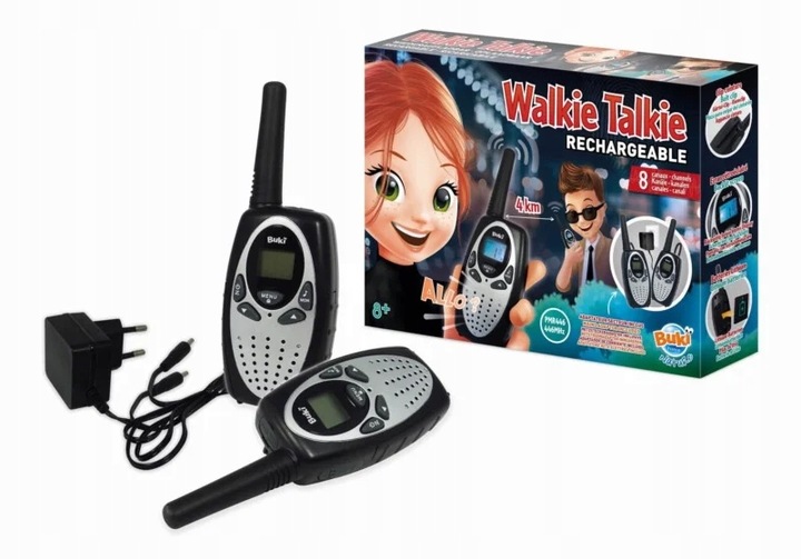 WALKIE TALKIE - Zasięg 4 km - BUKI