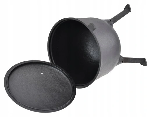 Kociołek Myśliwski 11 L Żeliwny GARNEK Pieczonek