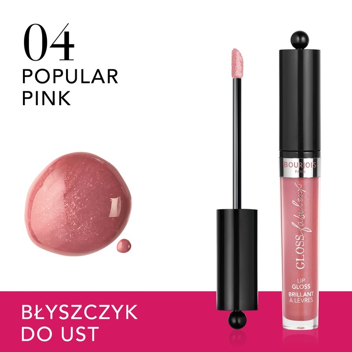 Bourjois Błyszczyk do ust Fabuleux Gloss 04 Vit. E