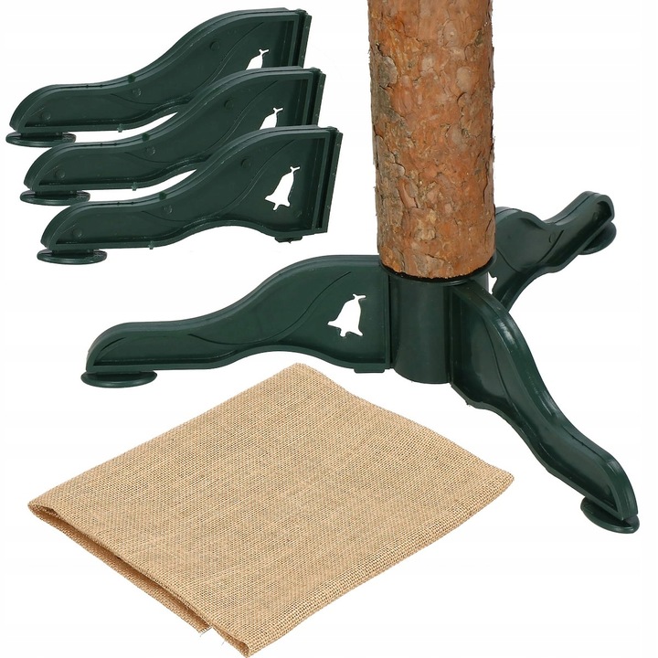 CHOINKA SZTUCZNA 160 CM NA PNIU PIĘKNA SOSNA DIAMENTOWA GĘSTA OŚNIEŻONA