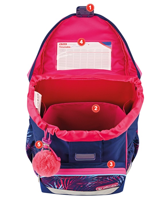 TORNISTER HERLITZ ULTRALIGHT PLUS TROPICAL CHILL