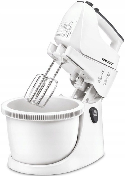 MIKSER RĘCZNY ZELMER ZHM2559 750W BIAŁY 5 POZIOMÓW MOCNY