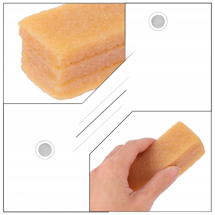 KLOCEK KOSTKA DO CZYSZCZENIA PASÓW ŚCIERNYCH TAŚM PAPIERU 100x40x40 mm