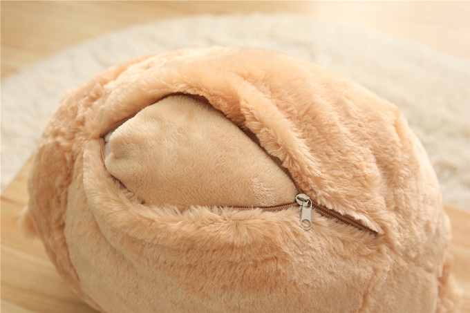 CHOMIK PLUSZOWY PRZYTULANKA PLUSZAK MIŚ PODUSZKA Z KOCEM MASKOTKA DUŻY 40CM