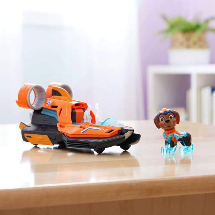 PSI PATROL ZUMA POJAZD PODUSZKOWIEC THE MIGHTY MOVIE WIELKI FILM ŚW. I DŹW.