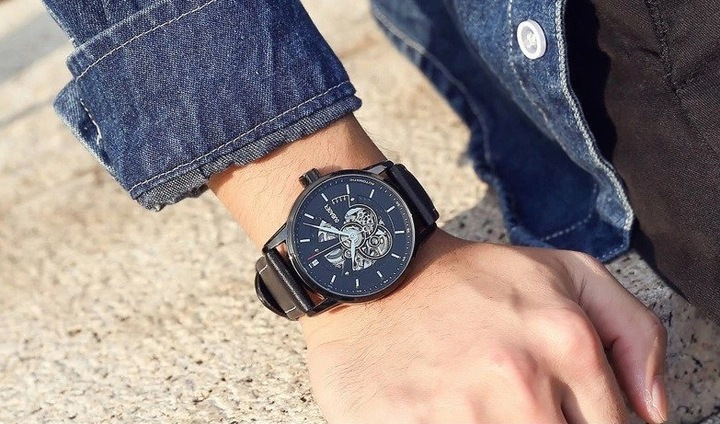 ZEGAREK MECHANICZNY MĘSKI OUBAOER 2 KOLORY