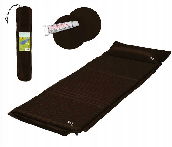 Mata samopompująca NILS CAMP NC4001 Czarny