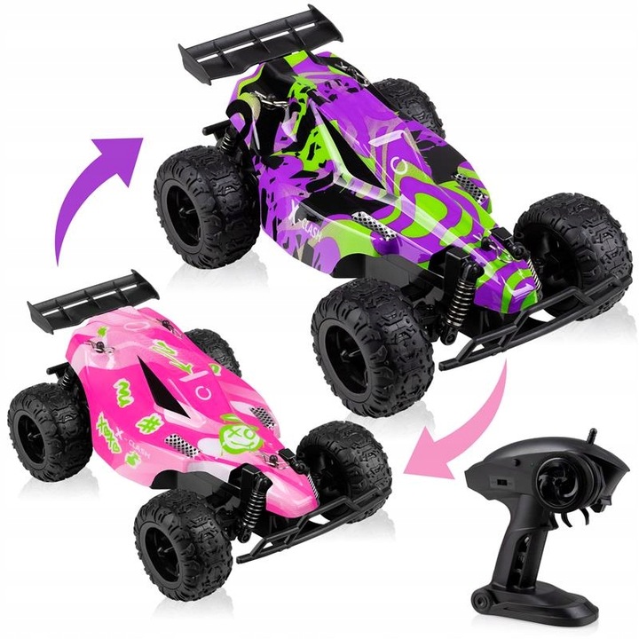 Samochód Auto RC RESORAK WYŚCIGÓWKA ZDALNIE STEROWANY 25km/h 2 KOLORY