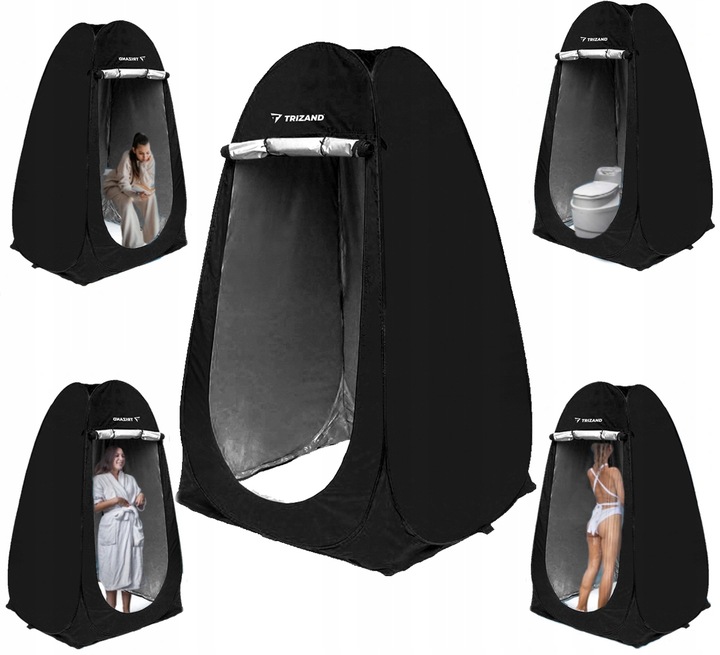 PRZEBIERALNIA PRZENOŚNA TOALETA WC NAMIOT PLAŻOWY na PRYSZNIC KEMPINGOWY