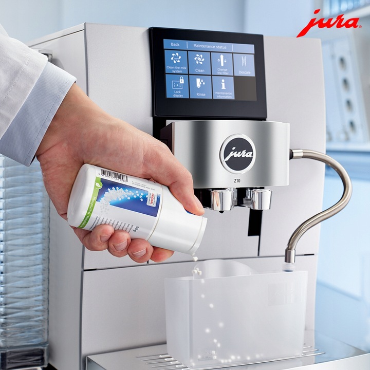 TABLETKI PREPARAT ŚRODEK DO CZYSZCZENIA SYSTEMU MLECZNEGO MLEKA JURA 90G