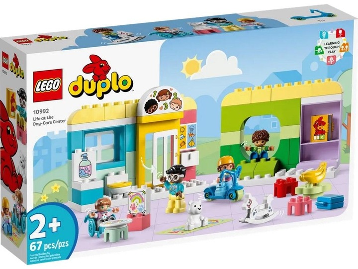 LEGO Duplo 10992 Żłobek Przedszkole 4 Figurki 2+ Duże Klocki Dla 2 3 4latka