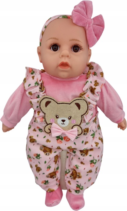 LALKA BOBAS MÓWI I ŚPIEWA PO POLSKU 45CM+SMOCZEK_73