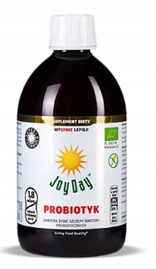 PROBIOTYK JOY DAY 500ml EKOLOGICZNY BEZGLUTENOWY