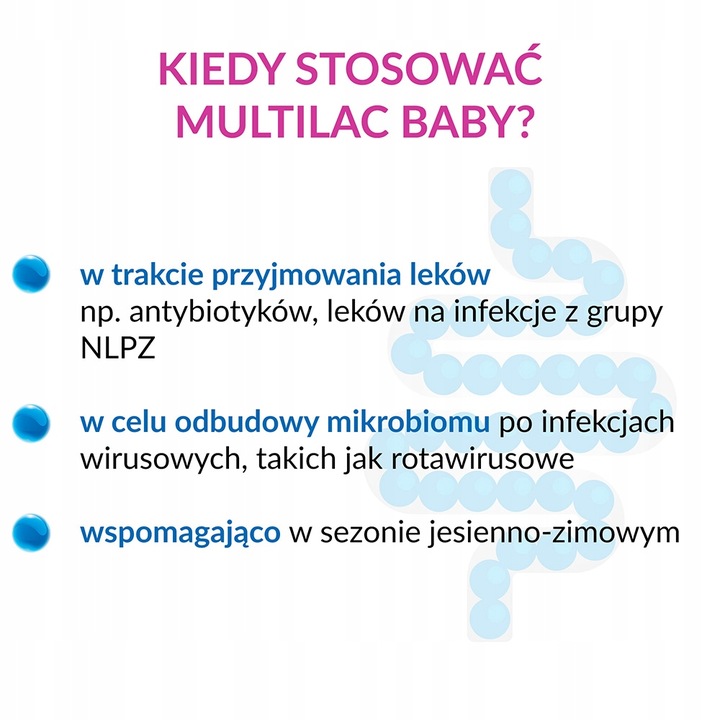 MULTILAC BABY synbiotyk dla dzieci krople 2x5ml