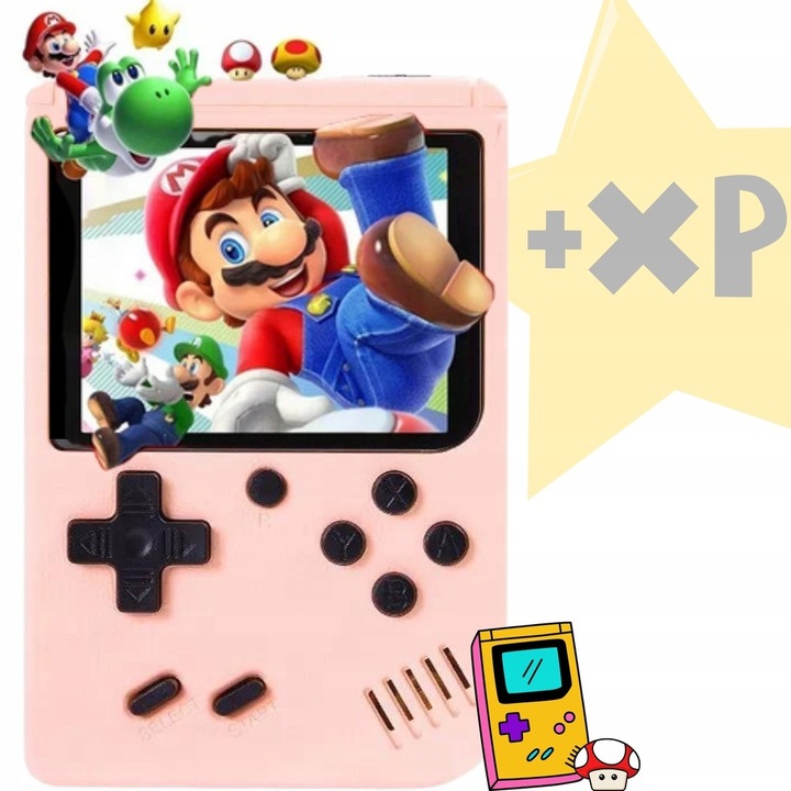 GAME BOY przenośna KONSOLA 500 gier wideo Pegasus