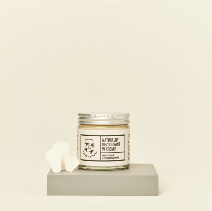CZTERY SZPAKI Naturalny dezodorant w kremie CEDR I PACZULA 60 ml