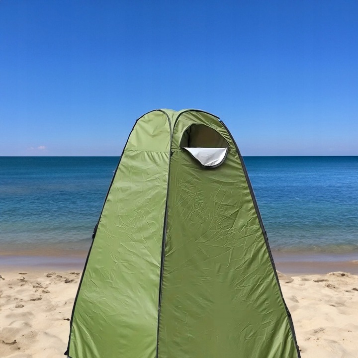 NAMIOT PRZEBIERALNIA PRYSZNIC WC TOALETA PRZENOŚNA PLAŻOWY KEMPINGOWY DUŻY