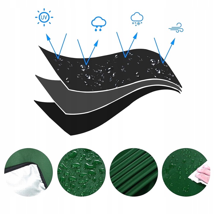 POKROWIEC NA ZBIORNIK MAUZER IBC 1000L OSŁONA WODĘ