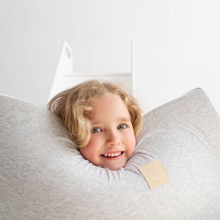 Suchy Basen bez piłek 90x30 dla Dzieci Szary Smart Okrągły MISIOO