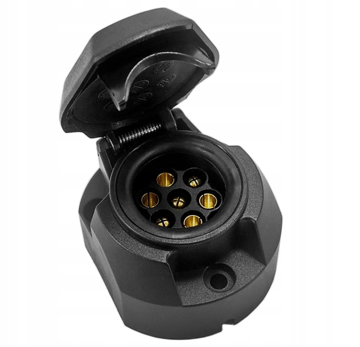 GNIAZDO PRZYCZEPY + USZCZELKA + MOCOWANIE + ŚRUBY