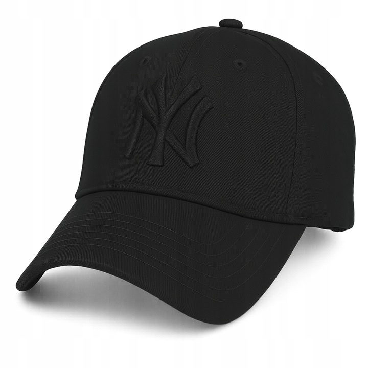 Czapka z daszkiem bejsbolówka męska damska czarna