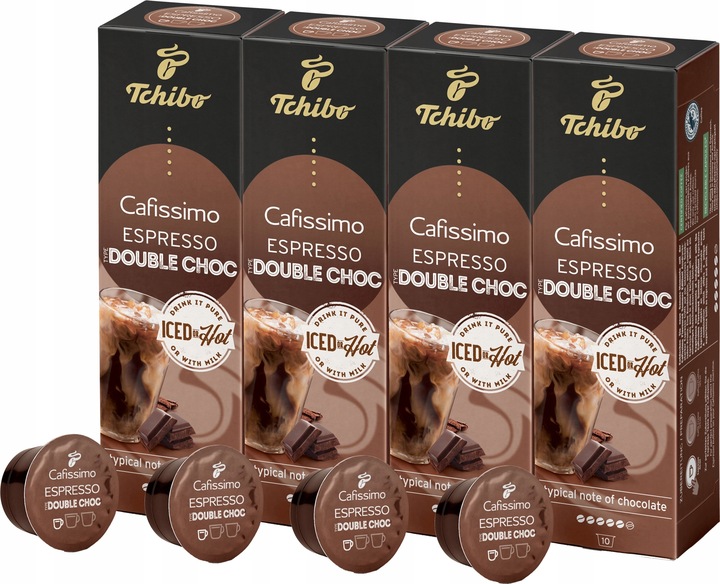 KAWA TCHIBO CAFISSIMO Espresso Double Choc 40 kaps
