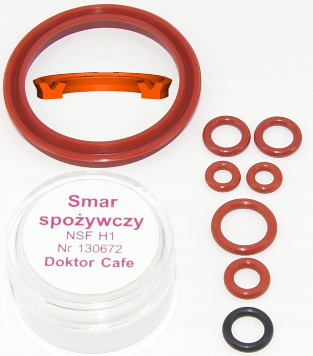 Zestaw nowy wzór specjalnej uszczelki Saeco HD RI SM SUP Philips EP LatteGo
