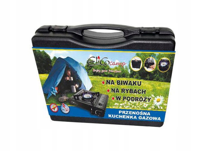 KUCHENKA TURYSTYCZNA POLOWA ElicoCamp 2200 W C