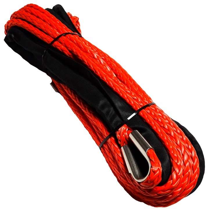 Lina syntetyczna do wyciągarki 5mm 15m SYNTETYK