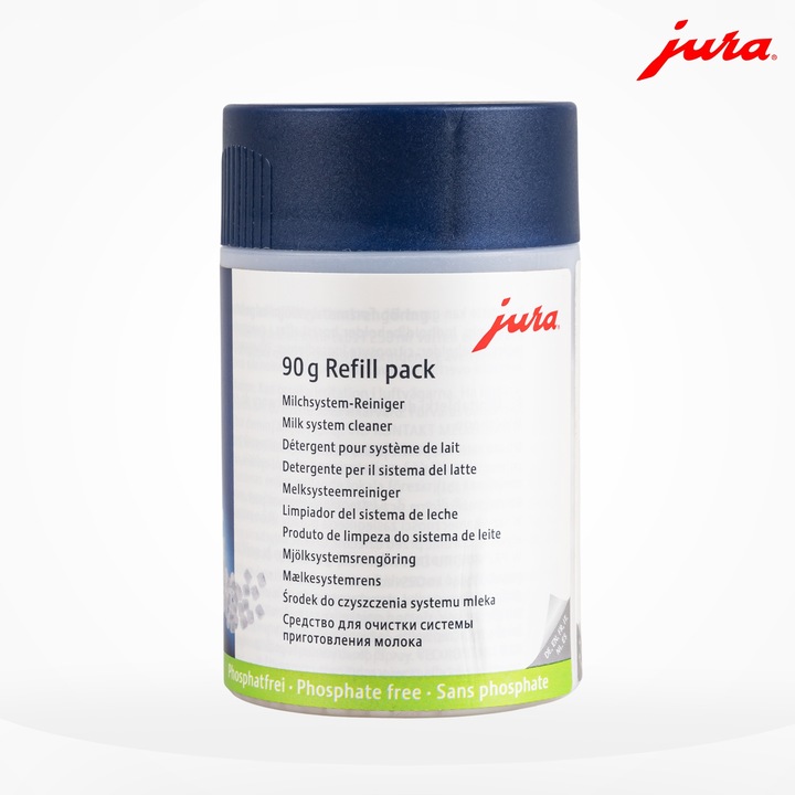 TABLETKI PREPARAT ŚRODEK DO CZYSZCZENIA SYSTEMU MLECZNEGO MLEKA JURA 90G