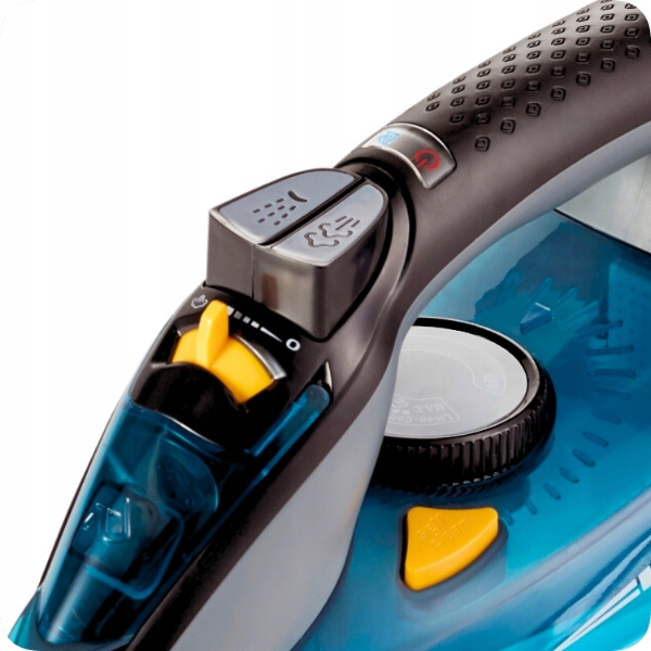 ŻELAZKO PAROWE 3000W STRAŻAK ANTI-CALC ANTI-DRIP ZE STOPKĄ CERAMICZNĄ