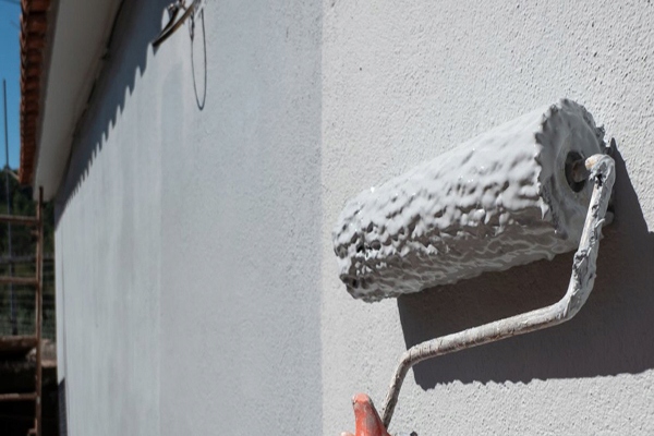 Farba Elewacyjna Fasadowa Polimerowo Silikonowa Goldmurit Biała RAL9016 10l