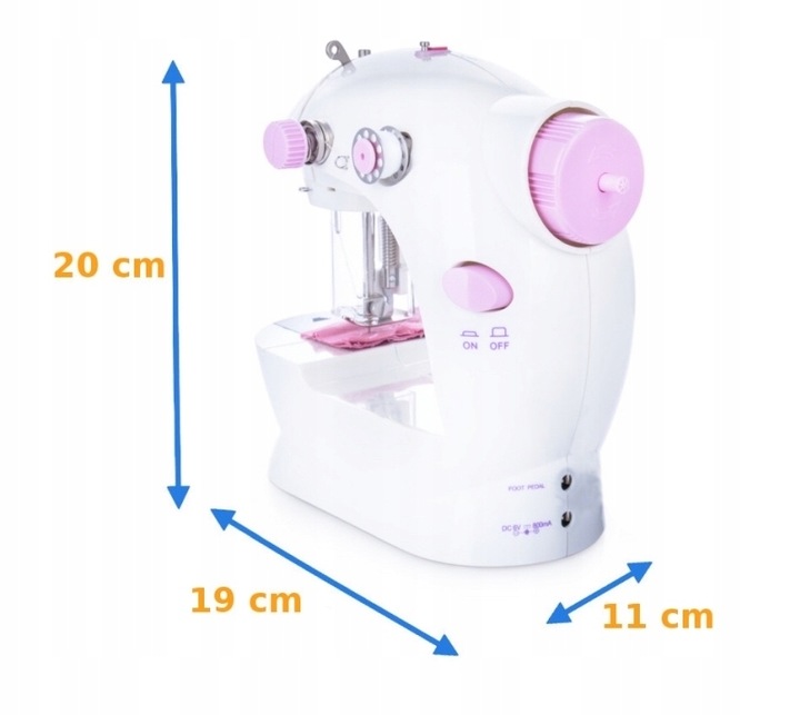 MASZYNA DO SZYCIA DLA DZIECI + AKCESORIA PICOLLO