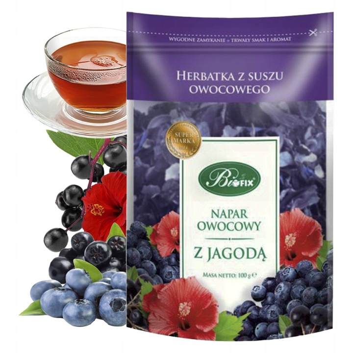 NAPAR BIFIX ZESTAW 9 smaków herbata z suszu (9x100g) 900G