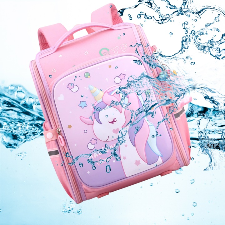 PLECAK PRZEDSZKOLNY PLECACZEK DLA DZIEWCZYNKI JEDNOROŻEC POJEMNY