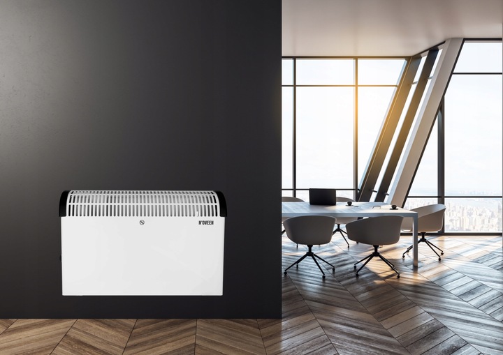 GRZEJNIK ELEKTYCZNY FARELKA KALORYFER TURBO NAWIEW