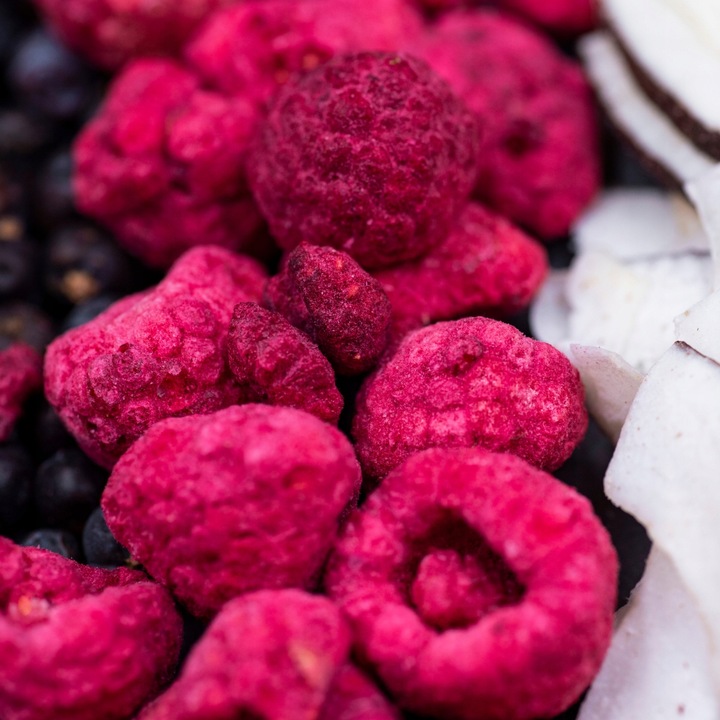 MALINA LIOFILIZOWANA 100g MALINY KLASA A nutt