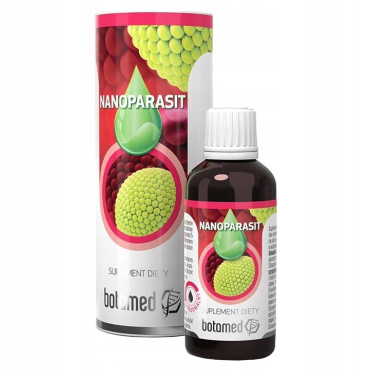 NANOPARASIT Liposomalny Na Pasożyty Jan Oruba 50 ml + GRATIS PIPETA