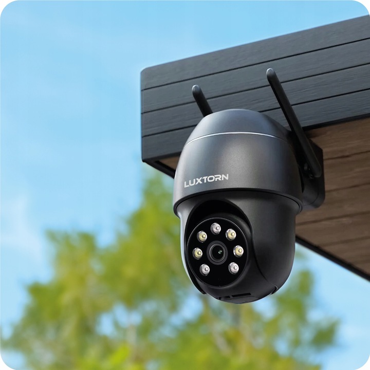 Kamera Zewnętrzna Obrotowa IP WIFI 5MPx 2880x1620 ZOOM x5 LUXTORN 2K