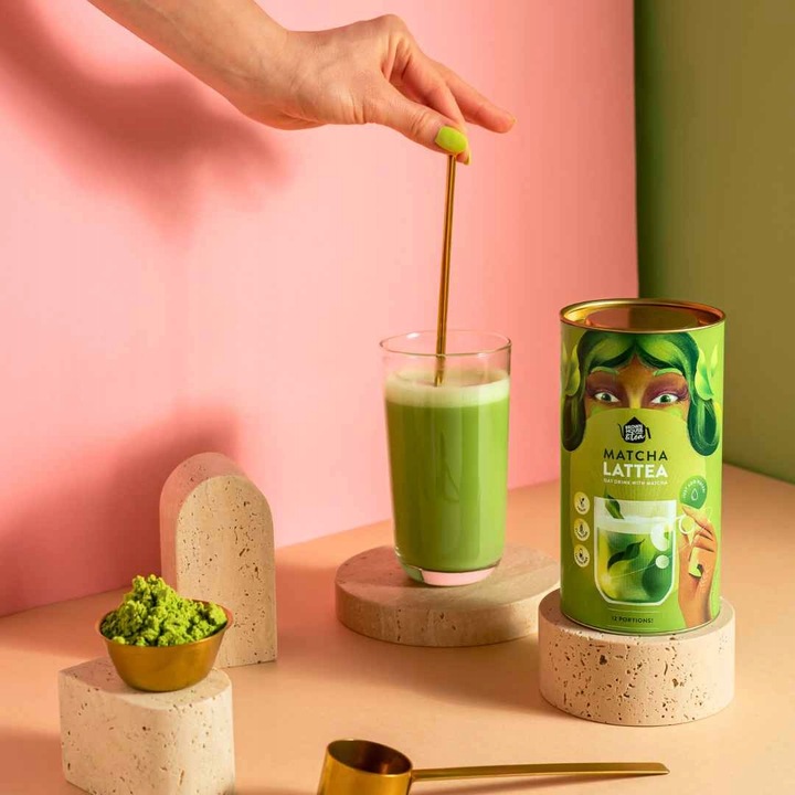 Matcha Lattea 10 porcji - matcha latte w formie instant z napojem owsianym