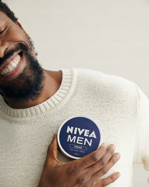 NIVEA MEN GAMECHANGER Krem nawilżający do twarzy ciała rąk męski 150ml