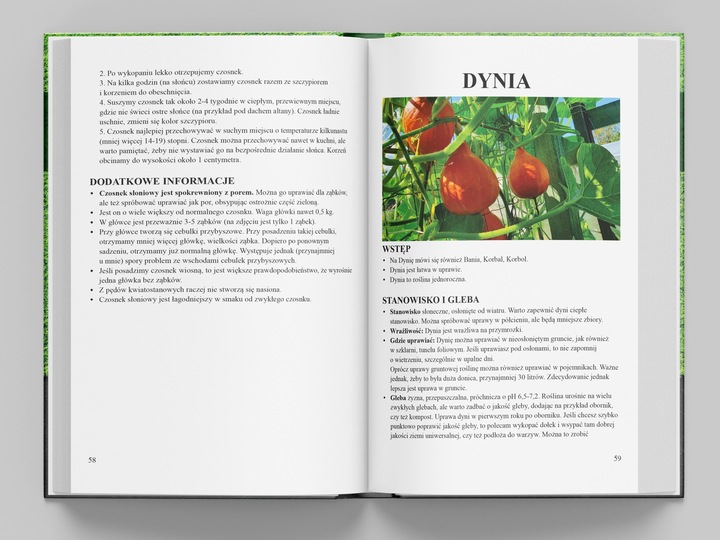 Książka infouprawa JAK UPRAWIAĆ WARZYWA + Kalendarz Warzywnika 2024